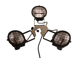 Chauffage infrarouge pour tente