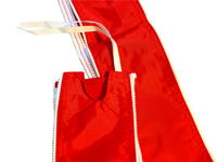 Bande de liaison rouge