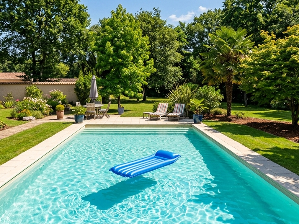 Matelas de piscine offert