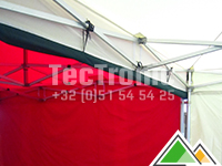 Gouttière pour la connexion de 2 tentes easy-up