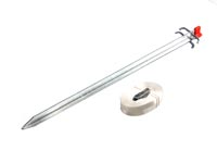 Fixation tente pliante sol doux
